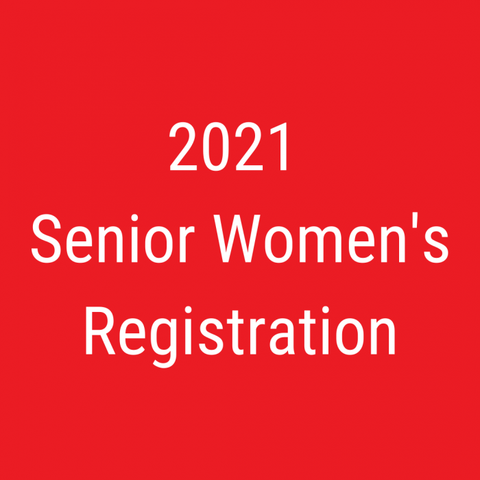 2021 Senior Women's Registration