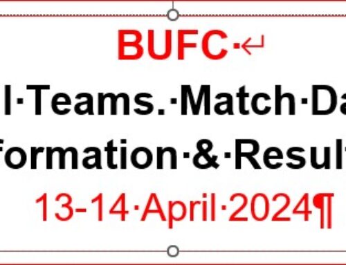 4. Matchday Info & Results. 19 Apr 24.