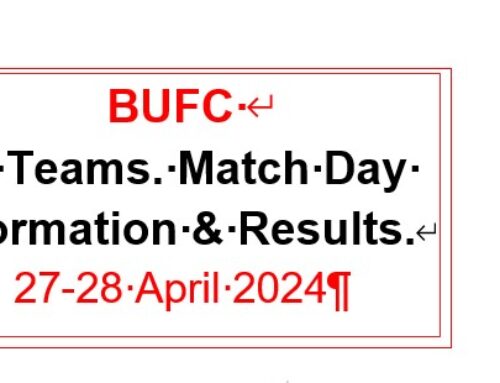 5. Matchday Info and Results. 27 Apr 24.