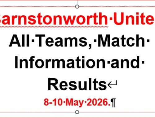 All Teams Match Day Information and Results: 8-10 May 2026